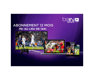 Offre promo BeIN Sports connect sur Vente Privée