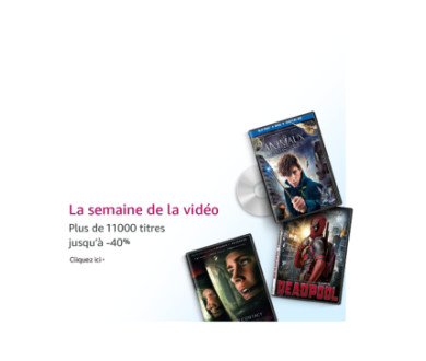 Jusque 12h : Des centaines de Blu-ray à prix réduit