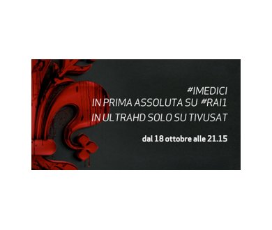 Medicis : Première fiction diffusée en 4K sur la TV italienne