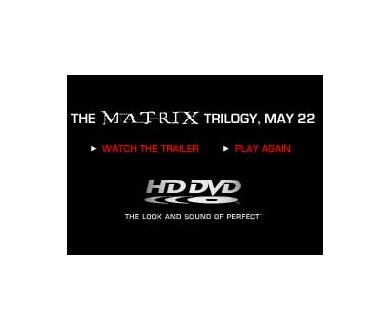 Bande annonce du coffret HD-DVD de la trilogie Matrix