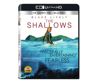 MAJ : Instinct de survie (The Shallows) dès le 27 septembre en Ultra HD Blu-ray