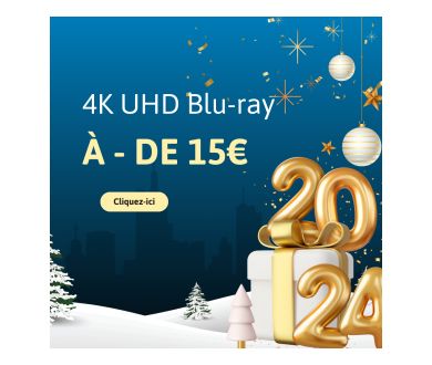 [JANVIER 2024] Sélection d'éditions 4K Ultra HD Blu-ray à moins de 15€
