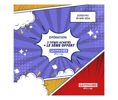 [TERMINE] 2 Steelbook 4K Ultra HD Blu-ray achetés = le 3ème OFFERT