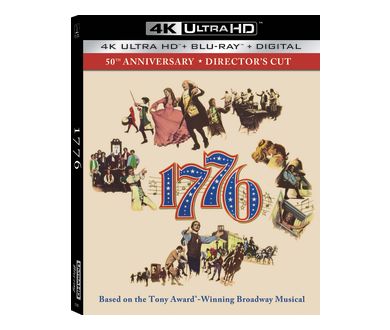 1776 (1972) en mars 2023 en France en 4K Ultra HD Blu-ray chez Sony Pictures