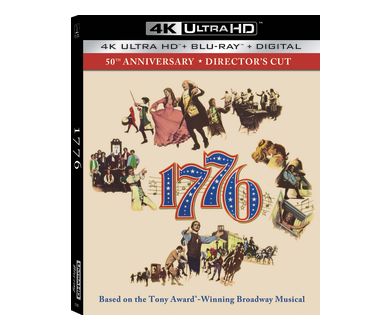 1776 (50ème anniversaire) en 4K Ultra HD Blu-ray chez Sony Pictures le 31 mai 2022
