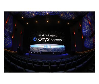 Samsung déploie un écran de cinéma LED 4K de 14 mètres de large à Pékin