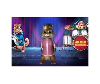 Campagne marketing originale pour la sortie en salle des « Chipmunks »