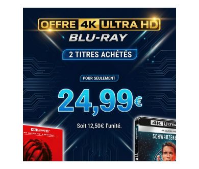 [2026 - Opération 4K UHD Blu-ray] 2 titres achetés pour 24.99€