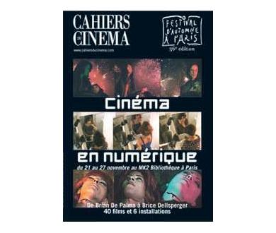 Le Festival d'Automne à Paris organise le « Cinéma en numérique » du 21 au 27 novembre