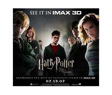 Harry Potter 5 aura ses 20 dernières minutes en 3D