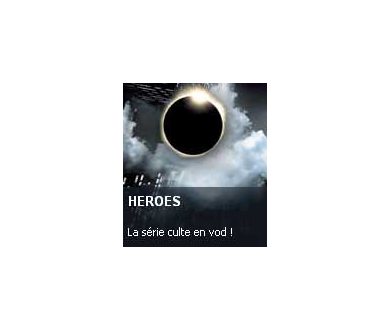 Baisse de prix pour Heroes Saison 2 en VOD sur TF1 Vision