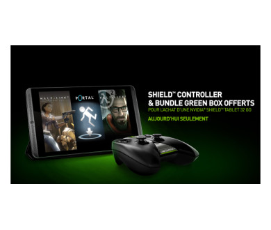 NVIDIA : La manette offerte pour tout achat d’une Shield Tablet 32 Go