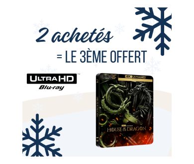 [Lundi 17 Mars] 2 achetés = le 3ème offert sur les éditions 4K Ultra HD Blu-ray
