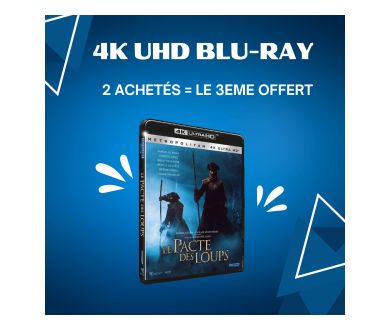 [NOUVEAU] 4K Ultra HD Blu-ray : 2 titres achetés = le 3ème offert