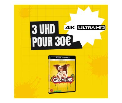 [WEEK-END] 3 Blu-ray 4K pour 30€ seulement !