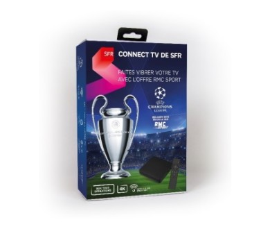 SFR officialise le Connect TV de SFR : une Box Android TV 4K à 69 euros