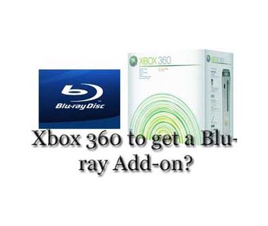 La possibilité d'un lecteur Blu-Ray sur Xbox 360 ne semble pas démentie