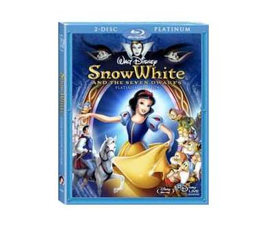 Cinq packaging différents pour le Blu-Ray de Blanche Neige !