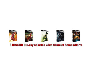 Bon Plan : 3 Ultra HD Blu-ray achetés = les 4ème et 5ème Blu-ray 4K offerts