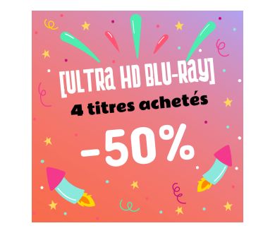 [4K Ultra HD Blu-ray] 4 titres achetés = -50%