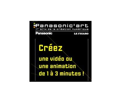 Panasonic et Le Figaro organisent un concours de création numérique Panasonic' art