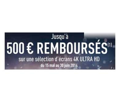 Panasonic AX800 : Prolongation de l’ODR - 500 euros remboursés