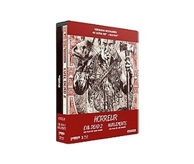 Hurlements et Evil Dead 2 en 4K Ultra HD Blu-ray : Un coffret Steelbook 2 films le 28 septembre