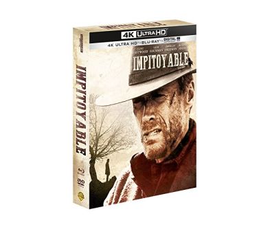 Impitoyable de Clint Eastwood en Steelbook 4K Ultra HD Blu-ray le 7 juillet