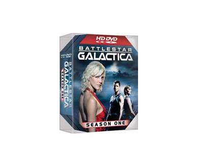 Visuel du coffret HD-DVD de la saison 1 de Battlestar Galactica