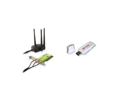 Wi-Fi PCI 300N et Wi-Fi USB 300N annoncés chez Bewan