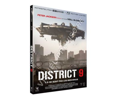 District 9 (2009) lancé le 11 septembre en 4K Ultra HD Blu-ray chez Metropolitan