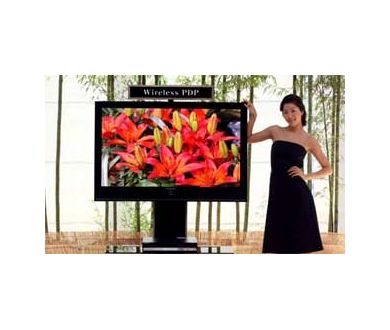 SPD-50P7 : Samsung présente son téléviseur HD PDP sans fil !