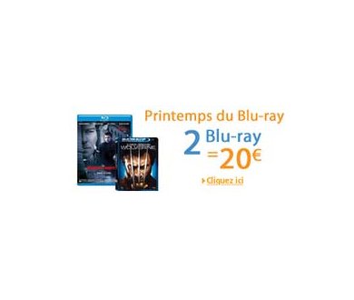 Rappel : Bon plan : 2 Blu-ray pour 20 euros