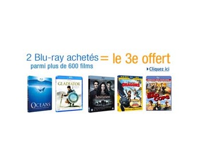 Nouveau bon plan : 2 Blu-ray achetés = le 3e offert