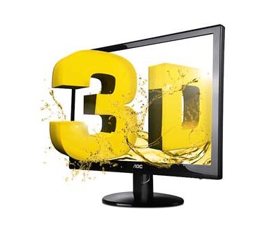 AOC : Un moniteur LCD 3D passif à 250 euros