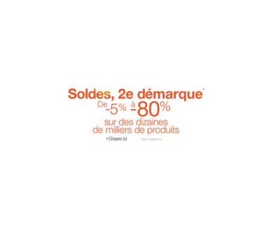 Rappel : Soldes d’été 2011 : Lancement de la seconde démarque