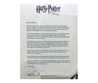 Sortie en 3D d’Harry Potter et les Reliques de la Mort : Partie 2