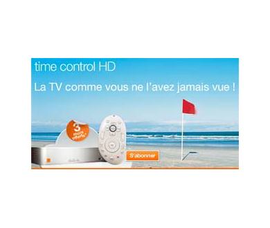 Lancement des offres net par Orange avec le 'time control hd' en option