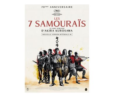 Les 7 Samouraïs (70ème anniversaire) : Restauration 4K et au cinéma en France le 3 juillet