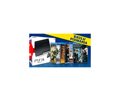 Bon Plan : PS3 + 5 Blu-ray pour 259 euros sur Pixmania