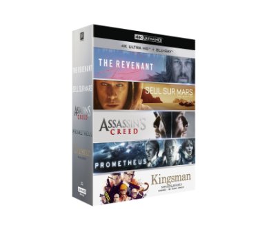 Black Week-End : Blu-ray et Coffrets Blu-ray 4K jusqu'à -50% !
