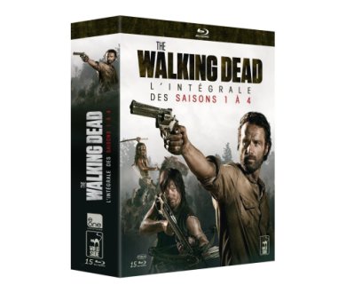 Vente Flash Blu-ray : The Walking Dead - L'intégrale des saisons 1 à 4