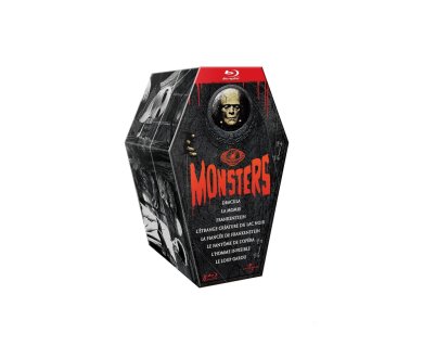 Vente Flash Blu-ray : Universal Pictures Monsters - Coffret 8 films