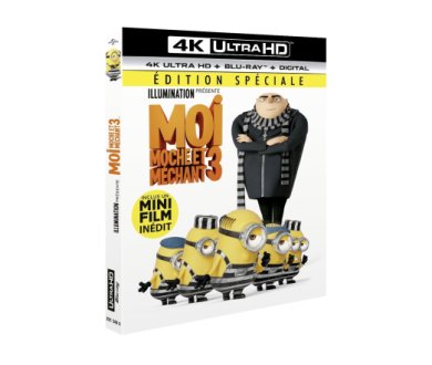 Moi, Moche et Méchant 3 officialisé en Ultra HD Blu-ray en France