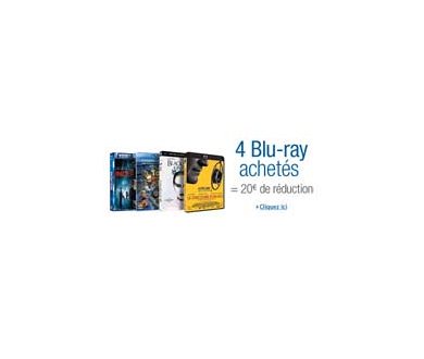 Dernier Week-end pour l'offre promo Blu-ray d'Amazon