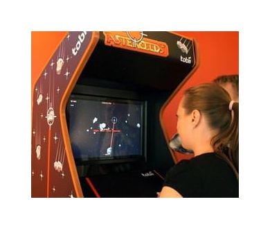 Jeu du futur : Combinaison de 3D sans lunettes et d'Eye Tracking 