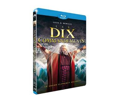 Les 10 Commandements en Blu-ray en France : Restauration 6K