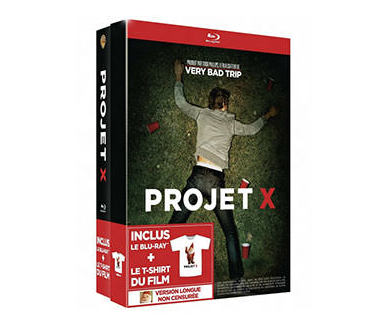 Projet X : Une édition Blu-ray + T-Shirt le 18 juillet