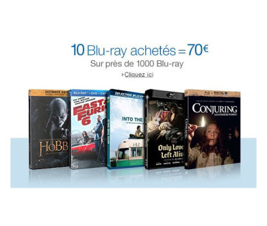TOP : 10 Blu-ray pour 70 euros, 5 Blu-ray pour 40 euros