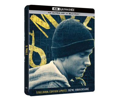 MAJ : 8 Mile (20ème anniversaire) en Steelbook 4K Ultra HD Blu-ray le 16 novembre